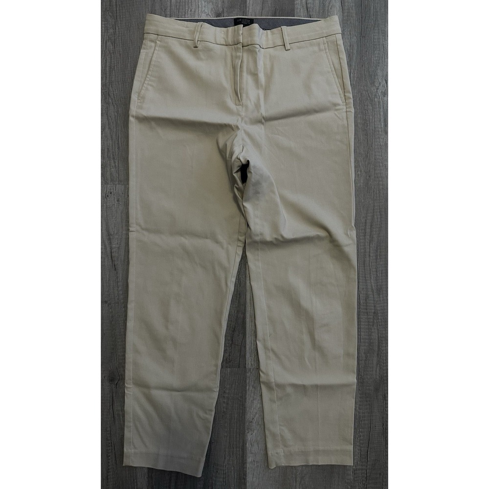 $99‎ J Jill Wearever Collection Women's size 10 Pants Beige Tan  Career Stretch